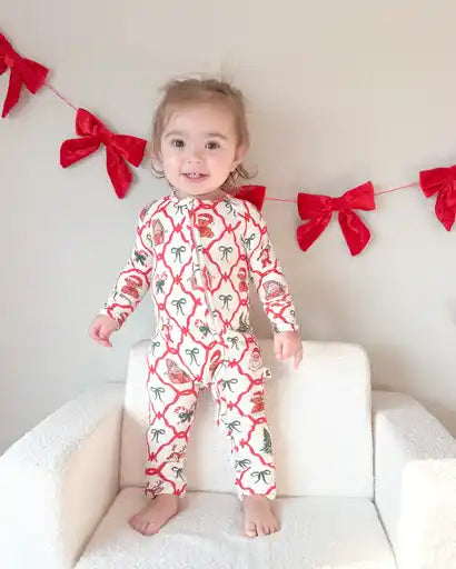 COZY CHRISTMAS | ZIP ROMPER | Milk & Baby