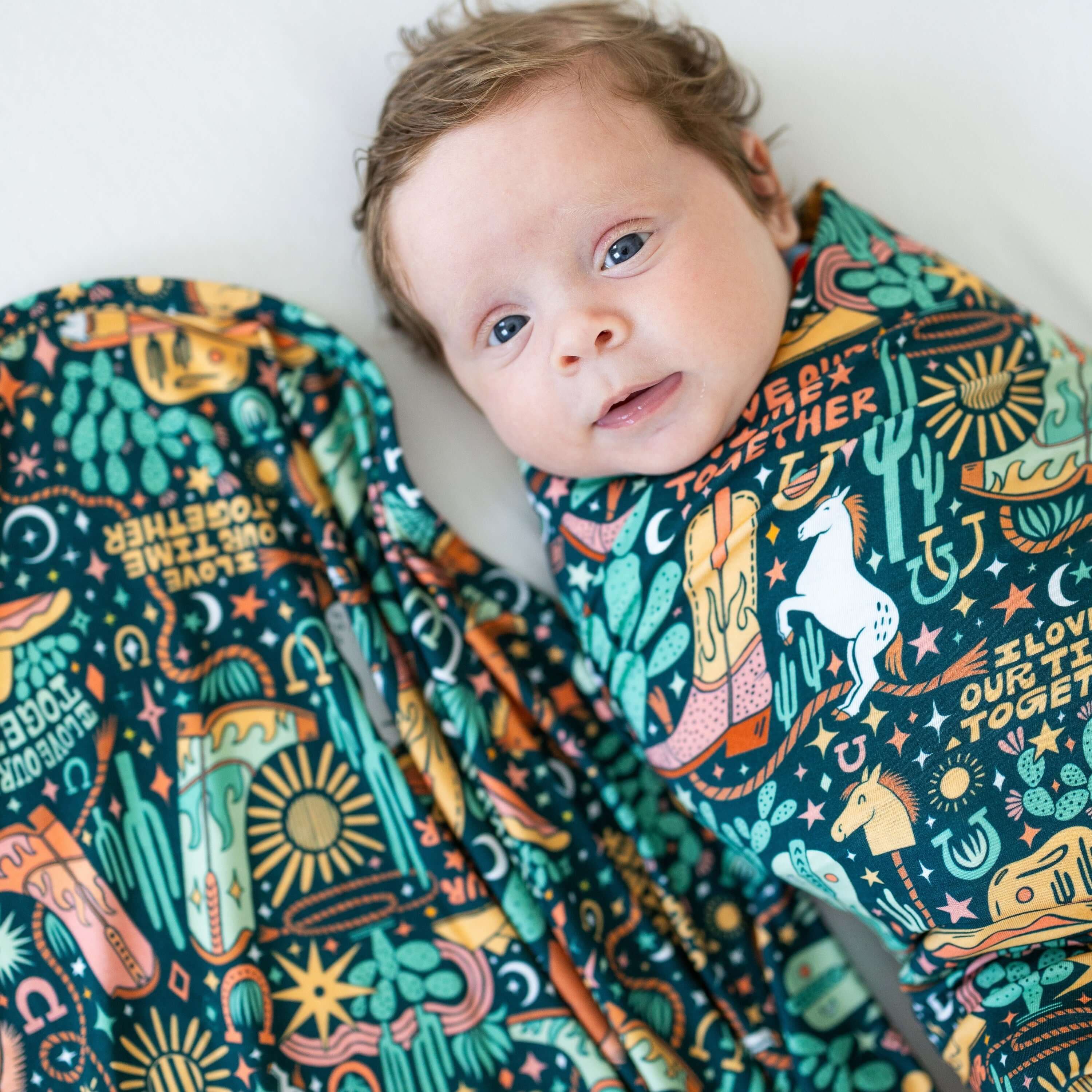 Wild West | The Forever Swaddle Blanket | Milk & Baby