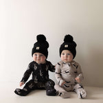 Midnight Skelly | Bamboo Zip Pajamas | Snuggle up in our Bamboo Zip Pajamas, crafted from premium bamboo for ultimate comfort. Perfect for cozy sleep and playful adventures! | Milk & Baby