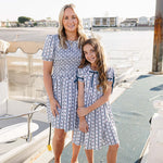 Block Print Floral Dress | Milk & Baby