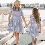 Block Print Floral Dress | Milk & Baby