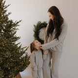 Grey | Baby & Kid Knit Pant Set
