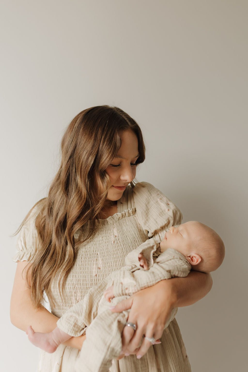 Silly Goose | Long Sleeve Muslin Romper | Milk & Baby