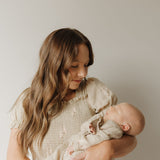 Silly Goose | Long Sleeve Muslin Romper | Milk & Baby