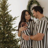 Fireside Stripe | Short Sleeve Women's Bamboo Pajamas