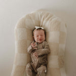 Highland | Bamboo Zip Pajamas | Made of the softest premium bamboo. Durable and well designed your little ones can sleep and play in these cozy pajamas. Our smallest sizes have rollover cuffs on the hands and all of the one piece sizes have cuffs on the f