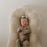 Highland | Bamboo Zip Pajamas | Made of the softest premium bamboo. Durable and well designed your little ones can sleep and play in these cozy pajamas. Our smallest sizes have rollover cuffs on the hands and all of the one piece sizes have cuffs on the f