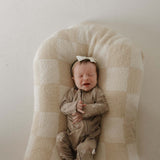 Highland | Bamboo Zip Pajamas | Made of the softest premium bamboo. Durable and well designed your little ones can sleep and play in these cozy pajamas. Our smallest sizes have rollover cuffs on the hands and all of the one piece sizes have cuffs on the f