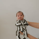 Fireside Stripe | Bamboo Zip Pajamas