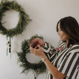 Fireside Stripe | Bamboo Zip Pajamas