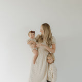 Flora | Ruffle Muslin Romper | Milk & Baby