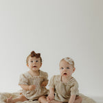 Silly Goose | Ruffle Muslin Romper | Milk & Baby