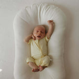 Sunny | Shortie Bamboo Zip | Milk & Baby | Made of the softest premium bamboo. Durable and well designed your little ones can sleep and play in these cozy pajamas. These shortie rompers are ideal for warmer months featuring short sleeves and short bottoms