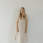 Flora | Women's Short Sleeve Muslin Dress | Milk & Baby