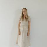 Flora | Women's Short Sleeve Muslin Dress | Milk & Baby