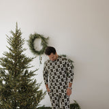 Christmas Tree Checkerboard | Men's Bamboo Pajamas