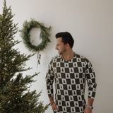 Christmas Tree Checkerboard | Men's Bamboo Pajamas