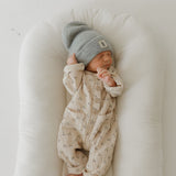 Flora | Long Sleeve Muslin Romper | Milk & Baby