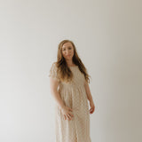 Flora | Women's Short Sleeve Muslin Dress | Milk & Baby