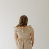 Flora | Women's Short Sleeve Muslin Dress | Milk & Baby