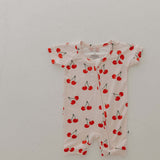 Cherry Orchard | Bamboo Zip Shortie | Milk & Baby