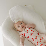 Cherry Orchard | Bamboo Zip Shortie | Milk & Baby