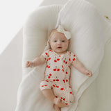 Cherry Orchard | Bamboo Zip Shortie | Milk & Baby