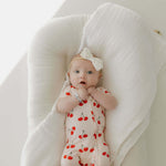 Cherry Orchard | Bamboo Zip Shortie | Milk & Baby