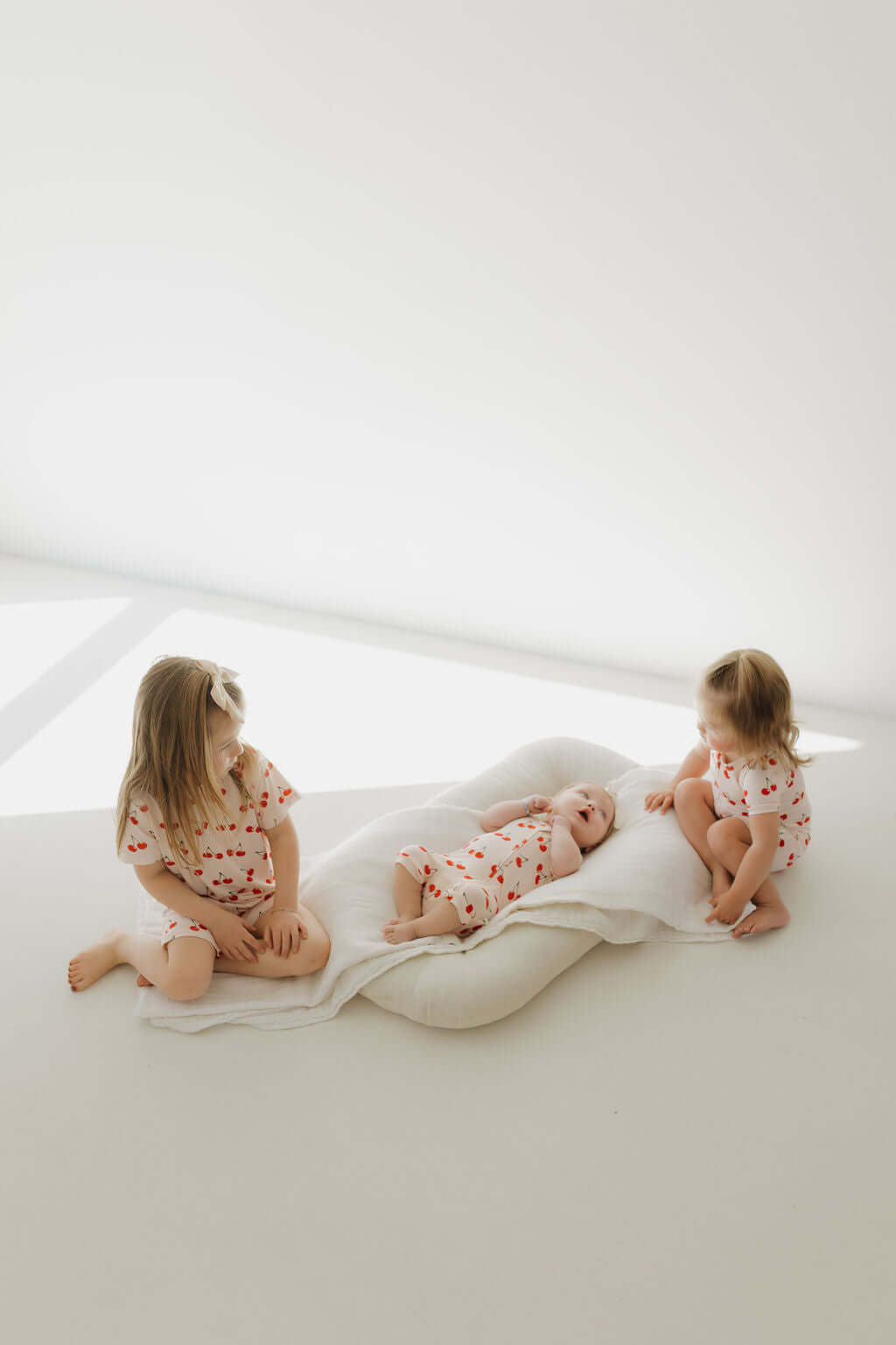 Cherry Orchard | Bamboo Zip Shortie | Milk & Baby