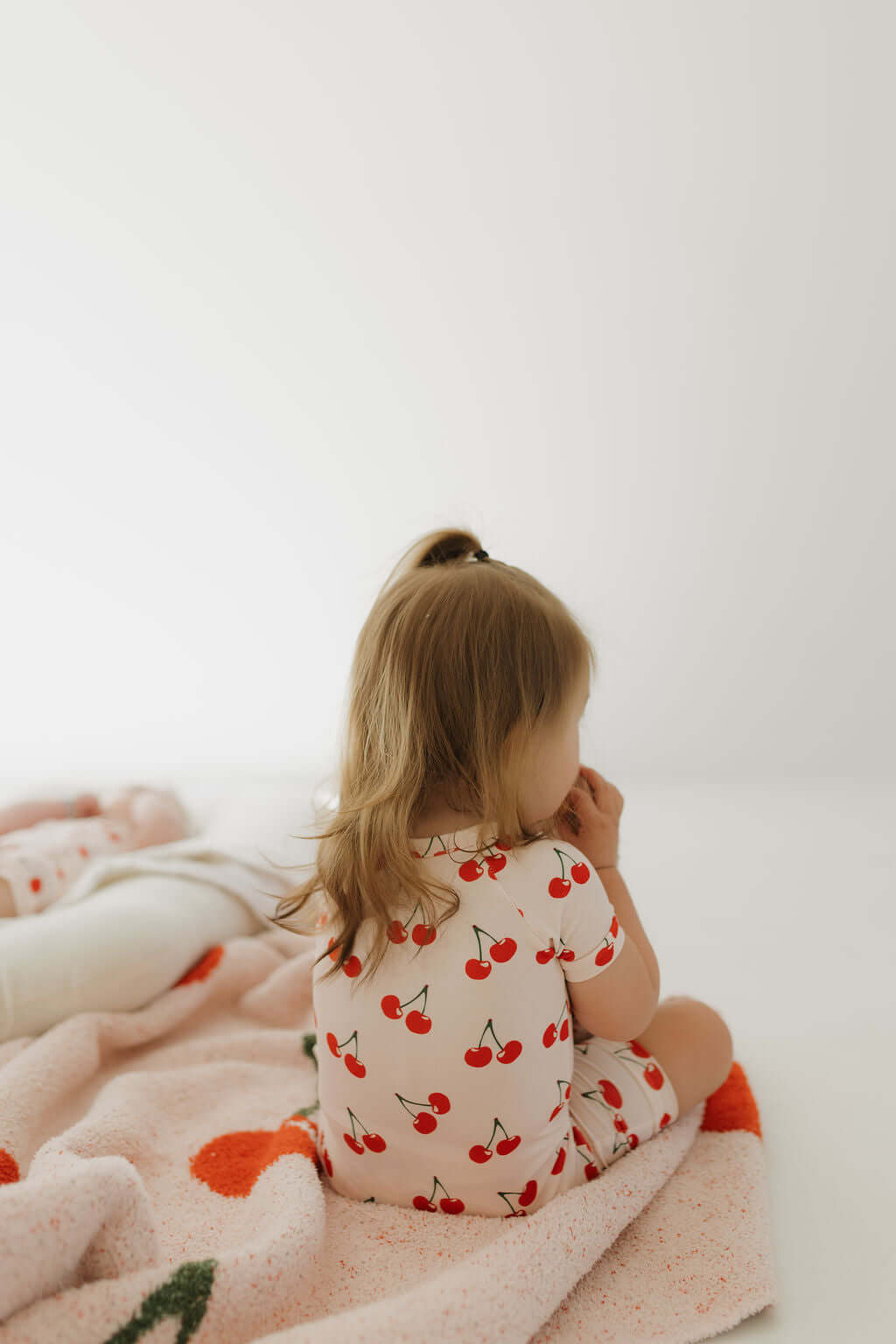 Cherry Orchard | Bamboo Zip Shortie | Milk & Baby