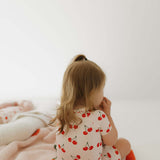 Cherry Orchard | Bamboo Zip Shortie | Milk & Baby