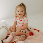 Cherry Orchard | Bamboo Zip Shortie | Milk & Baby