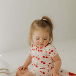Cherry Orchard | Bamboo Zip Shortie | Milk & Baby