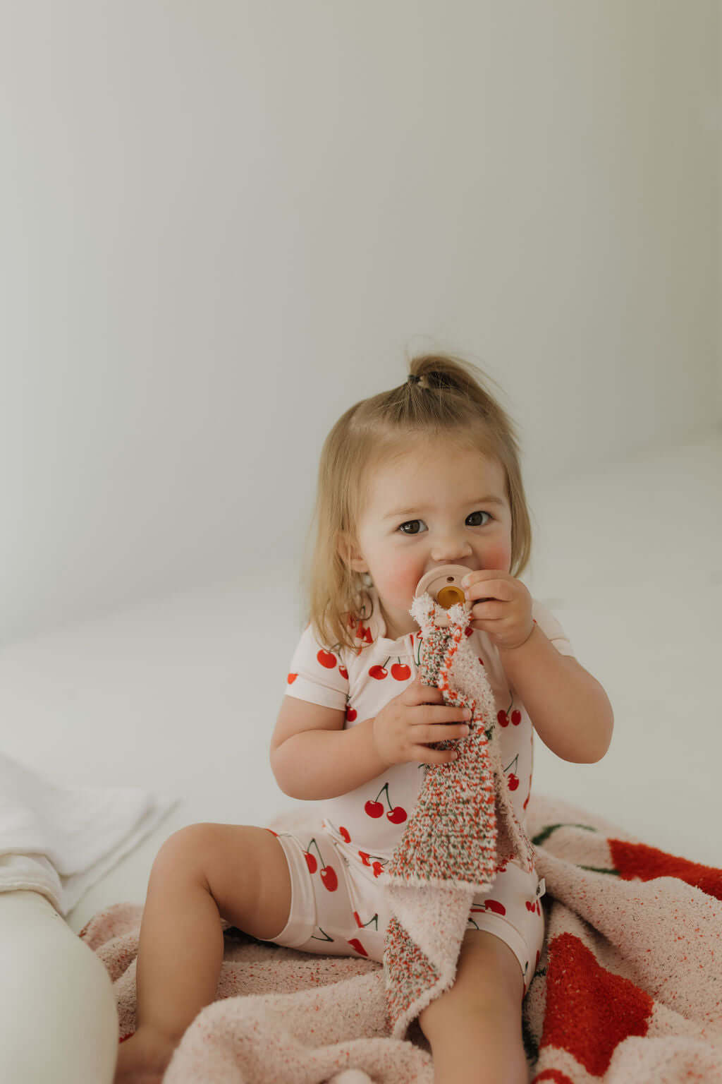 Cherry Orchard | Bamboo Zip Shortie | Milk & Baby