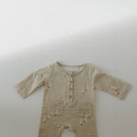 Silly Goose | Long Sleeve Muslin Romper | Milk & Baby