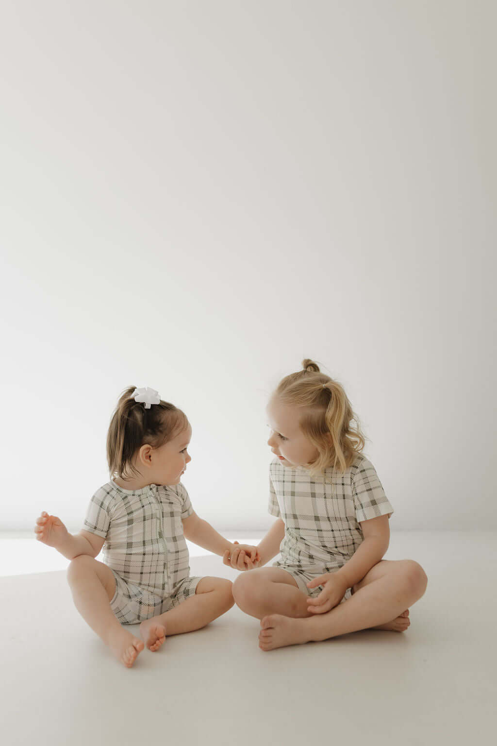 Picnic Plaid | Bamboo Zip Shortie | Milk & Baby