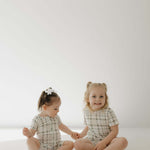 Picnic Plaid | Bamboo Zip Shortie | Milk & Baby