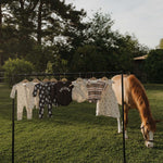 Wild Horses | Bamboo Zip Pajamas | Milk & Baby