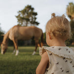 Wild Horses | Muslin Romper | Milk & Baby