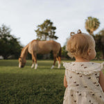 Wild Horses | Muslin Romper | Milk & Baby