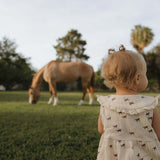 Wild Horses | Muslin Romper | Milk & Baby