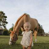 Wild Horses | Muslin Romper | Milk & Baby