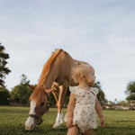 Wild Horses | Muslin Romper | Milk & Baby