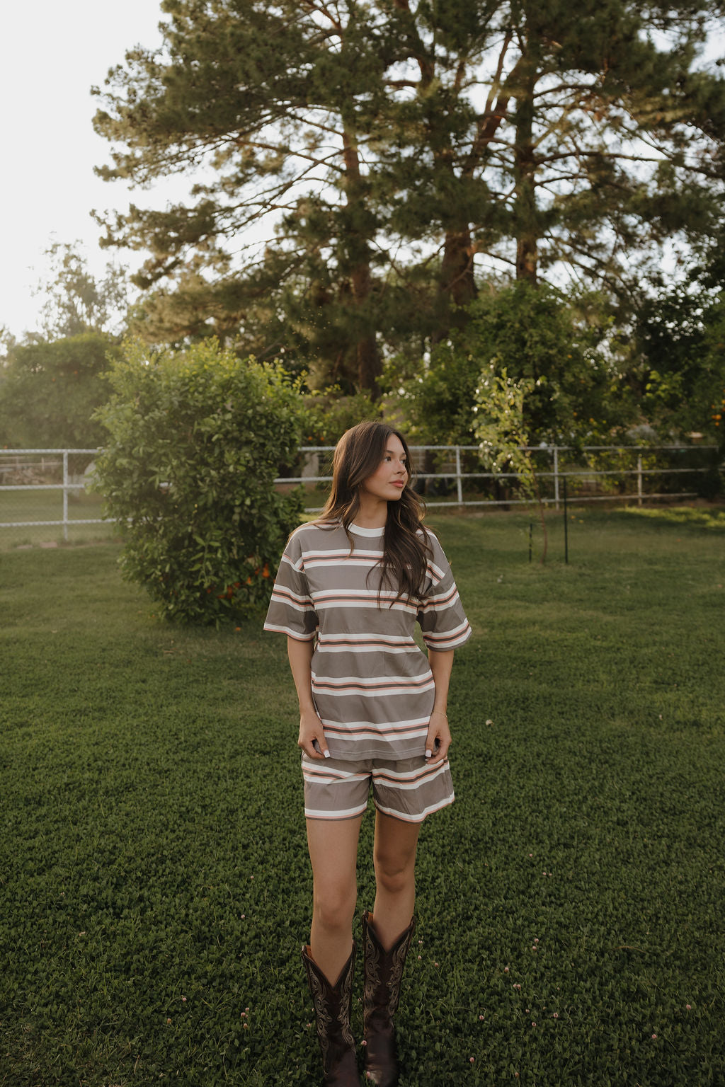 Sedona Stripe | Women's Short Set