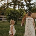 Wild Horses | Muslin Romper | Milk & Baby