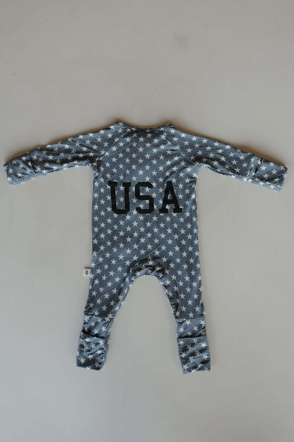Star Spangled | Bamboo Zip Pajamas | Milk & Baby