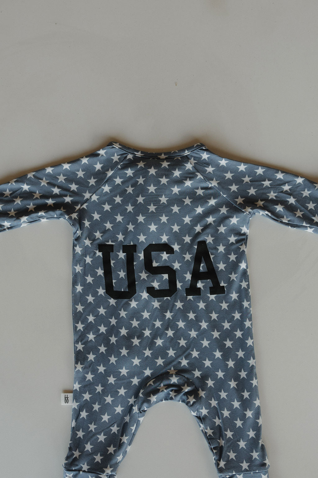 Star Spangled | Bamboo Zip Pajamas | Milk & Baby