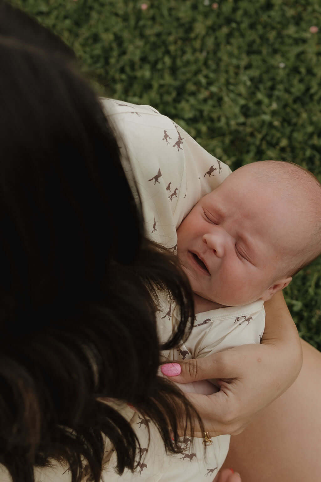 Wild Horses | Shortie Bamboo Zip | Milk & Baby