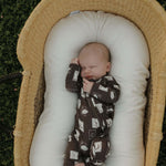 With Love from AZ | Bamboo Zip Pajamas | Milk & Baby