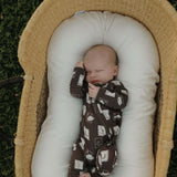 With Love from AZ | Bamboo Zip Pajamas | Milk & Baby